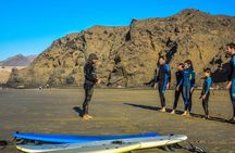 Surfing lessons in the south of Fuerteventura without transfers