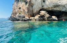 Cala Ginepro and Cala Goloritzè dinghy tour from Orosei