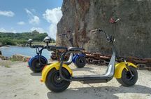 Electric scooter tour in Jan Thiel area