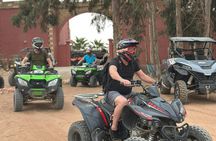 Moroccan dunes quad ride at sunset with all-you-can-eat buffet