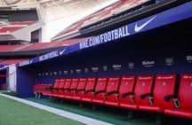 Atlético de Madrid exclusive tour with breakfast in the coach's box