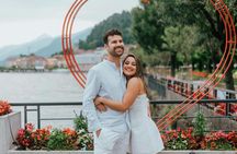 1-hour private photoshoot in Lake Como
