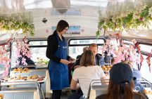 London vintage bus tour with afternoon tea