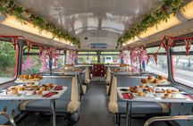 London vintage bus tour with afternoon tea