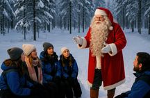 Santa Claus and Northern Lights experience with photographer
