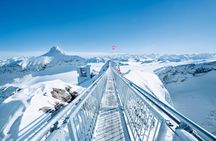 Glacier 3000 with cable car and Montreux day tour from Lausanne by bus