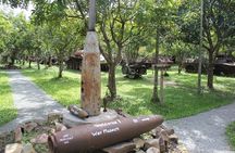 Private half-day Cambodia Civil War history and Satcha Handicraft tour
