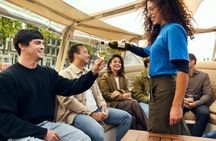 Amsterdam evening candle light cruise with optional wine and cheese