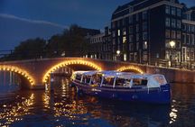 Amsterdam evening candle light cruise with optional wine and cheese