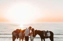 Guided horseback ride in Durrës countryside and beaches