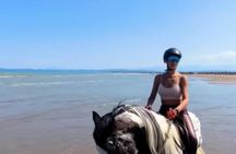 Guided horseback ride in Durrës countryside and beaches