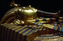 The New Grand Museum and Giza Pyramids with flights from Luxor