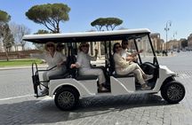3-hour guided golf cart tour in Rome