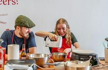 Belgian waffle making workshop and beer tasting in Brussels