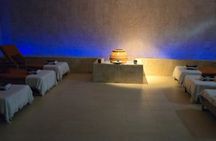 Wellness, relaxation and mindfulness experience with singing bowls