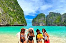 Phi Phi Islands speedboat tour with Bamboo Island and snorkel