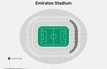 Arsenal FC football game with matchday hospitality at Emirates Stadium