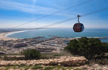 Agadir Crocopark entrance and Sunset View in cable car