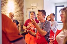 Belgian waffle making workshop and beer tasting in Bruges