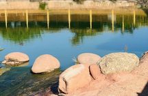 Agadir Crocopark entrance and Sunset View in cable car