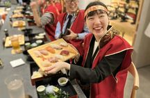 Sushi-making class with samurai performance in Asakusa
