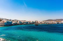 Mykonos Town walking tour and brewery visit with tasting