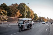 Electric tuk-tuk tour of Madrid