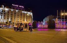 Madrid Christmas lights tour by private Eco Tuk Tuk