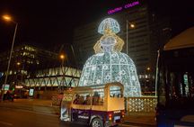 Madrid Christmas lights tour by private Eco Tuk Tuk