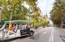 1-hour express tour of Barcelona in a private electric tuk-tuk