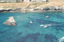 1.5-hour island and sea caves boat tour in Syracuse