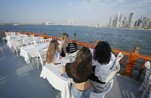 1-hour sightseeing cruise with pizza at Dubai Marina Harbour
