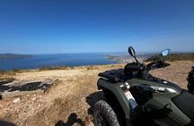 Visit to Bovilla Lake on a quad ride from Tirana