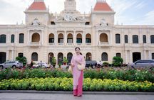 Áo Dài fitting and photoshoot tour in Ho Chi Minh City