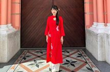 Áo Dài fitting and photoshoot tour in Ho Chi Minh City