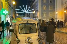 2-hour tuk-tuk Christmas lights tour of Lisbon