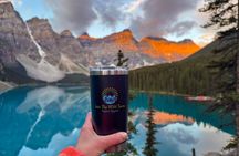 Moraine Lake Sunrise and Lake Louise from Canmore-Banff