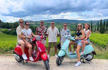 Tuscany iconic Italian scooter tour with lunch and wine tasting