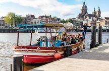 Canal cruise on a wooden refugee boat