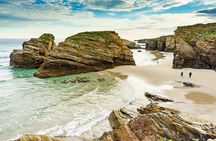 Full-day Beach of the Cathedrals, Ribadeo and Tapia tour from Gijón