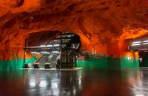 Stockholm subway system art and photo gallery tour