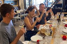 Wine and olive oil tasting with food pairing near the Pantheon