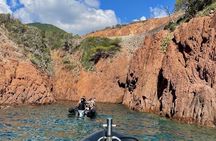 Boat trip to the Esterel Calanques from Cannes