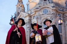 Dresden lantern light guided tour with the night watchman