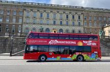 Stockholm hop-on hop-off 24-hour or 72-hour tour tickets