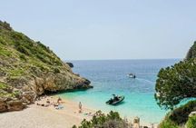 Speedboat trip to Bristan and Dafina with Haxhi Ali cave visit