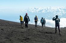 Guided Etna summit crater trek with cable car and 4×4