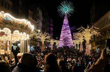 Christmas lights guided tour in Vigo from Santiago de Compostela