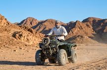 Quad bike ride in Hurghada desert with Bedouin tea tasting