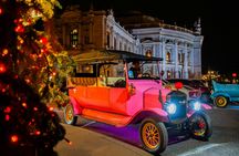 Tour of three Christmas markets in Vienna in an electric classic car